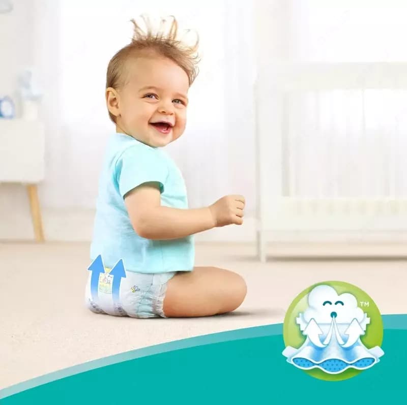 Подгузники Pampers Active Baby-Dry 11-16 кг, размер 5, 60 шт. — 4