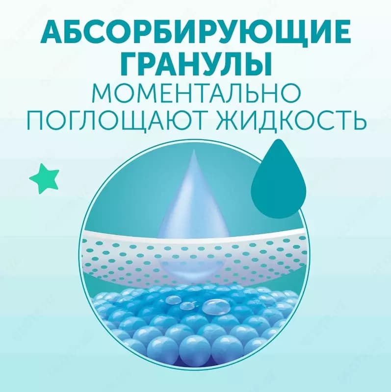 💧LOVULAR подгузники Sweet Kiss NB, 0-4 кг, 32 шт. — 4
