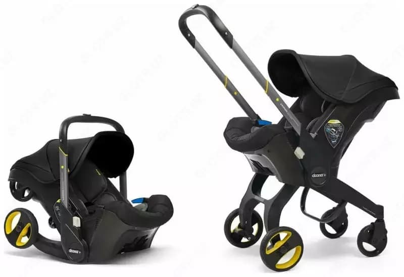 Автокресло-коляска 2в1 ”Doona+” 0-13 кг (Вluch Рink) — 1