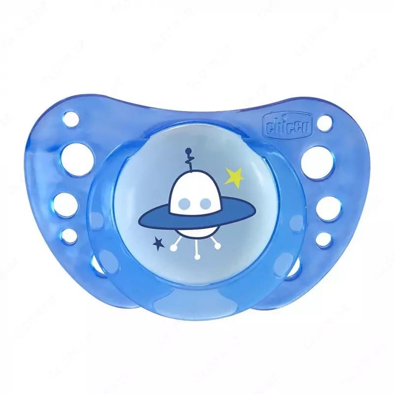 Соска-пустышка PHYSIOFORMA AIR SIL, SOOTHER 0-6m 2PCS, BLUE, арт.CH75088-92 — 3