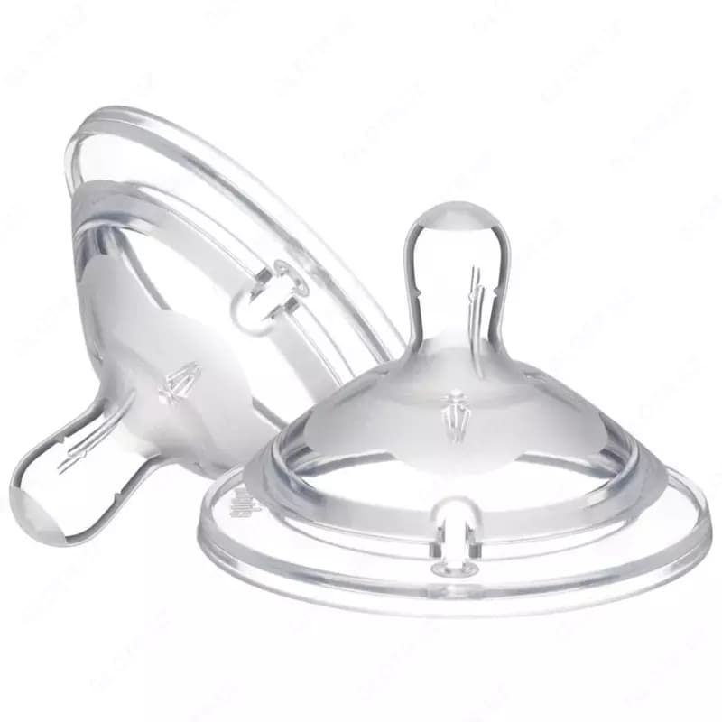 Соска для бутылочки NATURALFEELING TEAT 6м+ FOODFLOW 2PCS, арт. CH81057-20 — 1