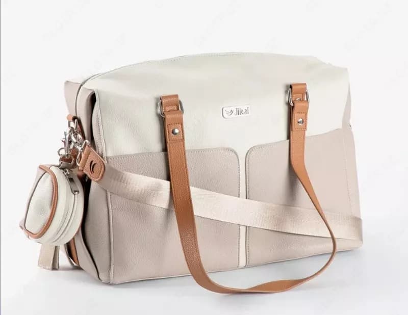 Сумка для мамы Jikel Diaper Bag JK801001-62, бежевый — 3