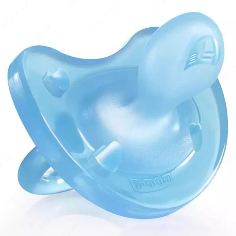 Соска–пустышка PHYSIOFORMA SOFT BLUE 0-6m SIL 1PC, арт.CH027112 — 1