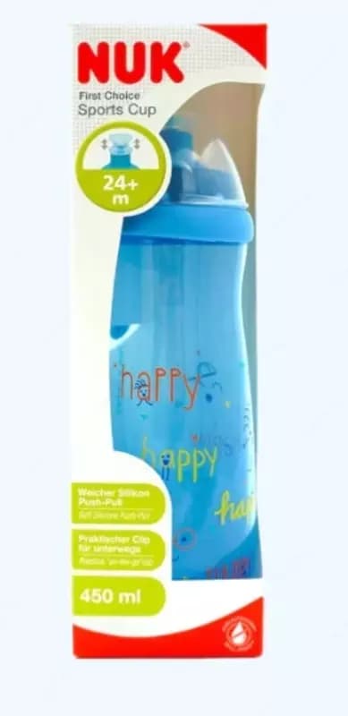 Nuk Поильник Sports с насадкой push pull, 24+ мес, 450 мл — 1