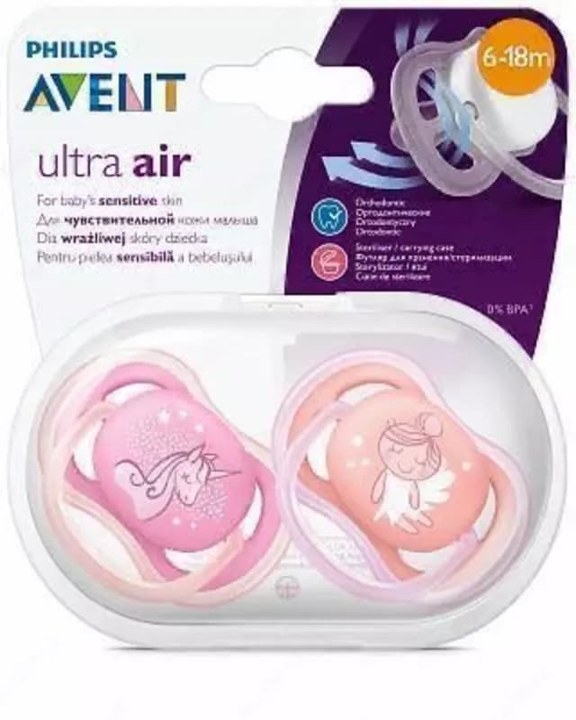 Philips Avent Пустышки 2шт (ultra air) — 3