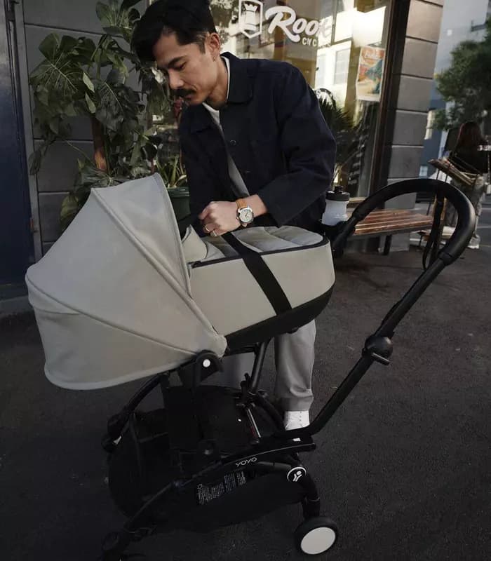 Люлька 0+ для коляски Stokke® YOYO³ (Оливковая) NEW — 5