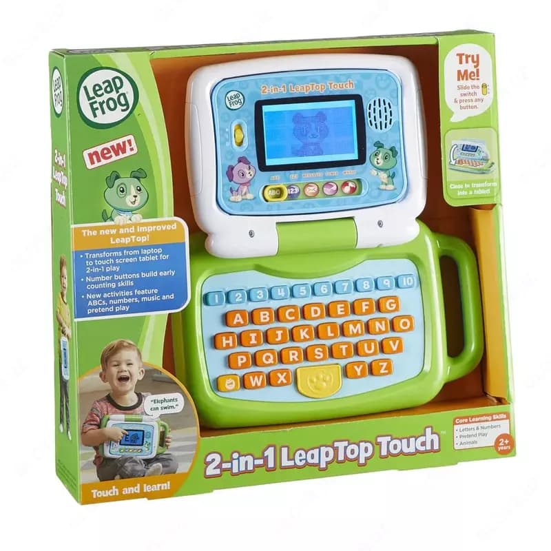 LeapFrog 2В1 LeapTop Touch — Игрушки для младенцев и малышей — 1