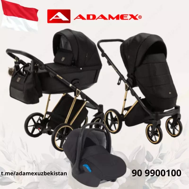 Коляска ADAMEX BELISSA 3 в 1 (Польша) — 1
