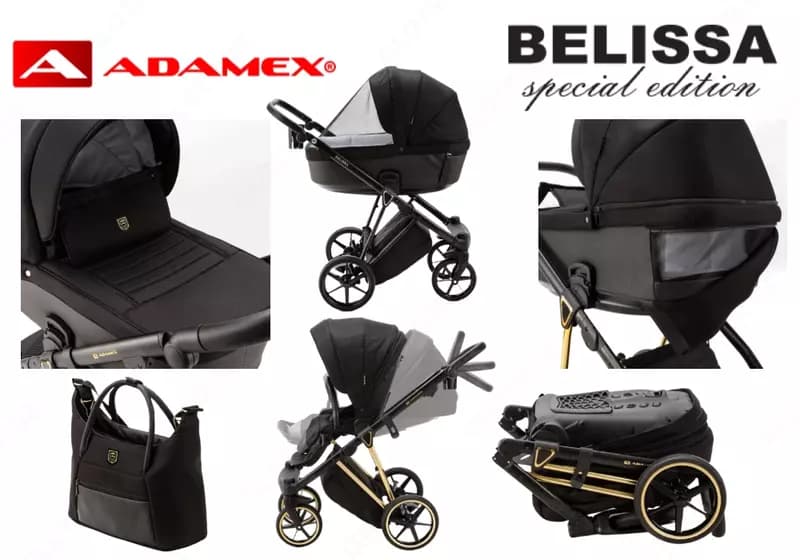 Коляска ADAMEX BELISSA 3 в 1 (Польша) — 3