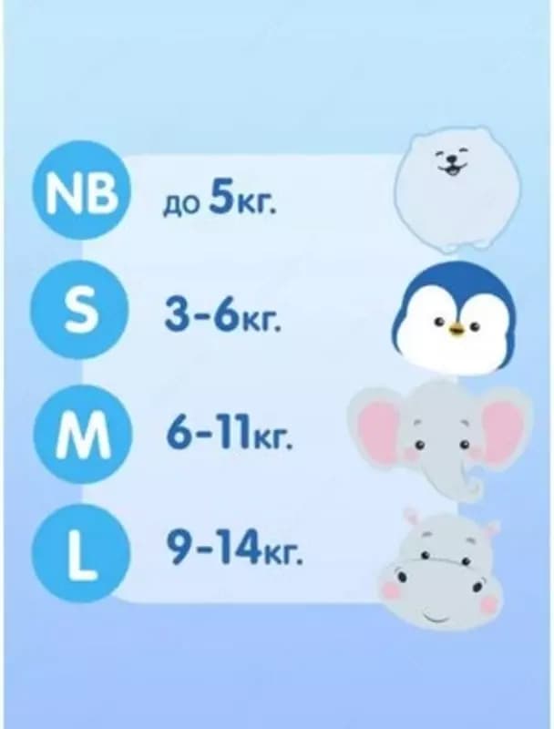 Joonies подгузники Premium Soft M 6-11 кг, 58 шт., белый — 3
