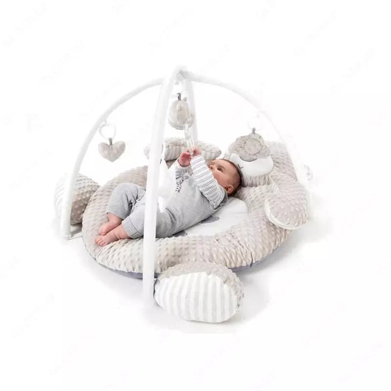 Детский игровой коврик с игрушками BabyZee "Медведь" от 0+ до 6 мес. — 2