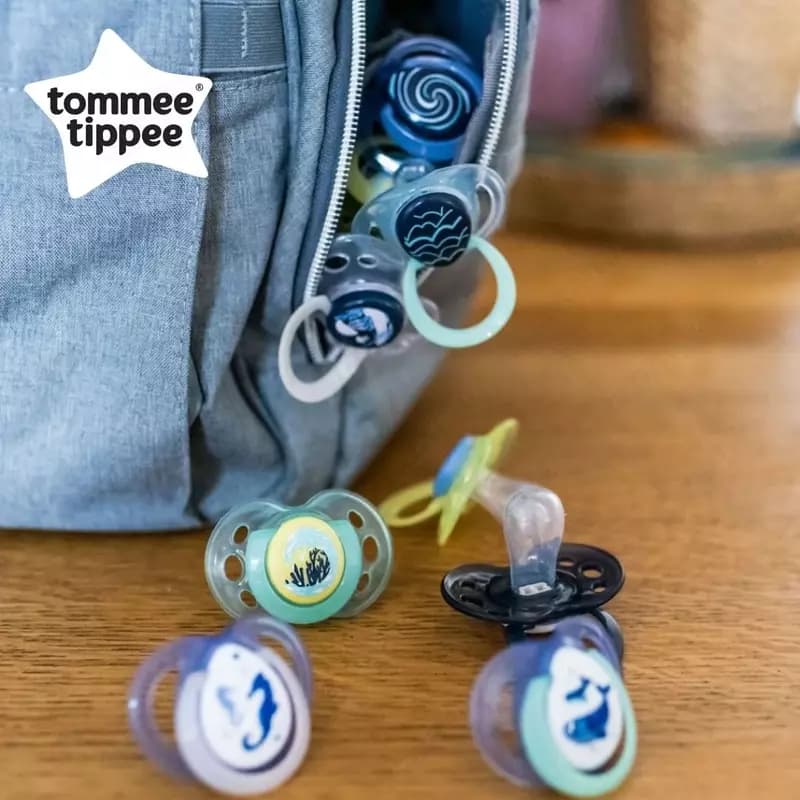✨ Соски-пустышки Night Time от Tommee Tippee 2шт. — 2