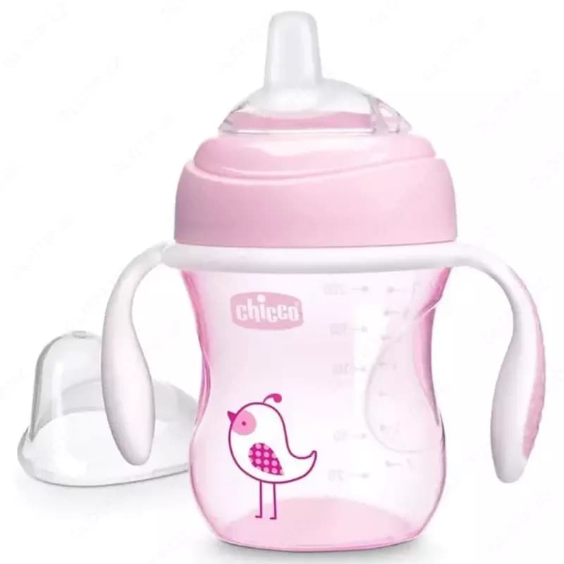 Поильник TRANSITION CUP 4m+ GIRL, арт.CH069111 — 4