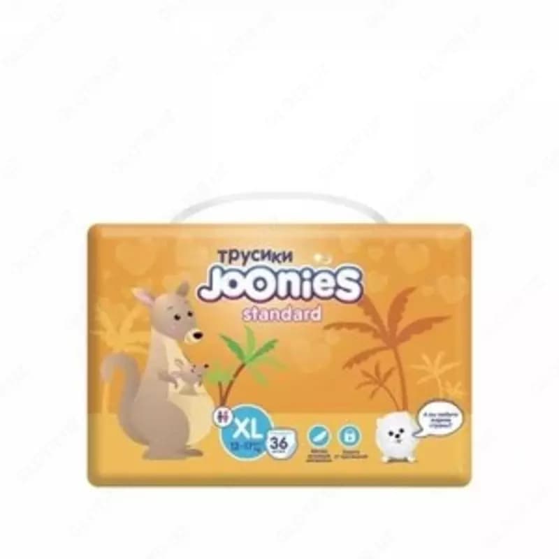 Набор подгузников-трусиков Joonies Standard XL (12-17 кг) 36 шт 3 уп — 2