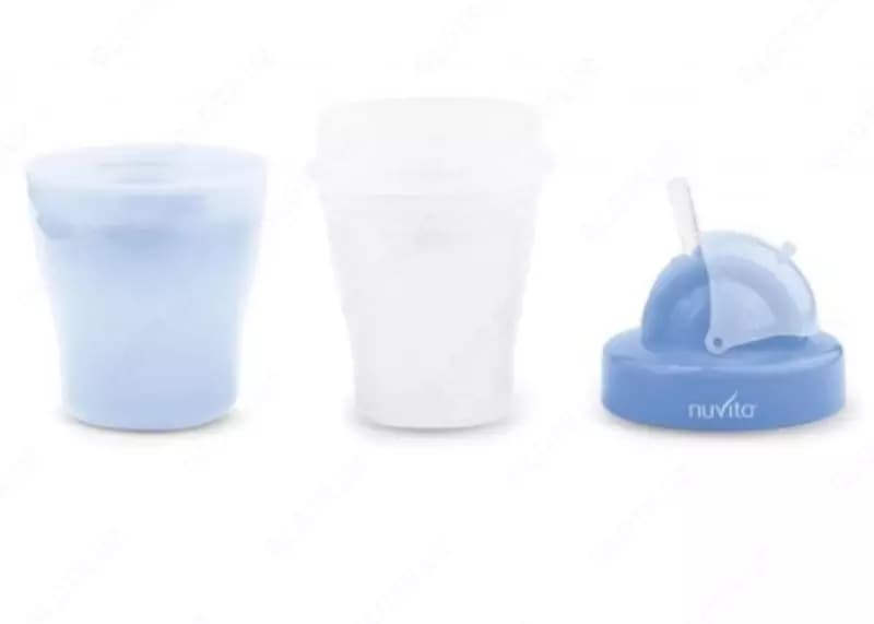 Детский поильник с трубочкой Nuvita baby (Италия) 18м+ 200мл — 2