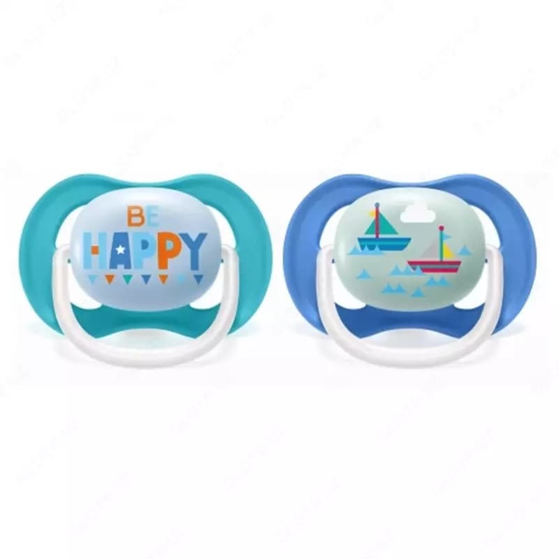 Пустышка Philips Avent ultra air Be happy 6-18 мес. — 1