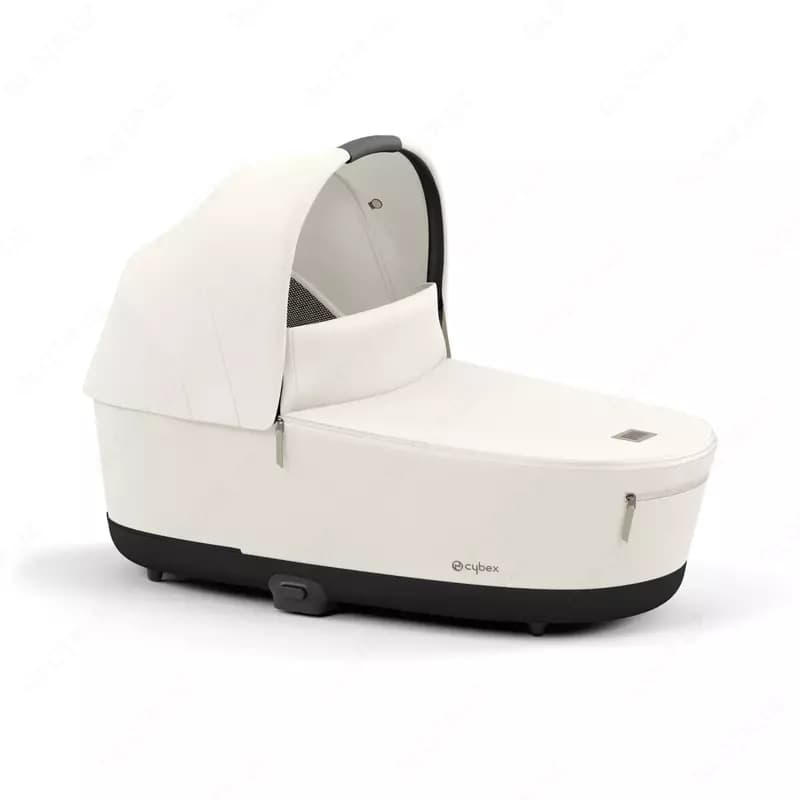 Люксовая люлька Cybex - Priam Lux Carry Cot Off White Light Beige — 1