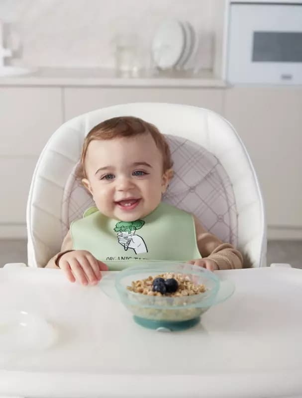 Тарелка на присоске с крышкой, 240 мл Happy Baby (Великобритания) — 3