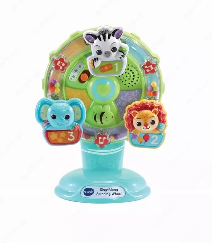 Интерактивная сенсорная игрушка "Vtech" Учись с животными, 6м+, батарейки тип ААА, фразы и звуки, (NEW) — 1