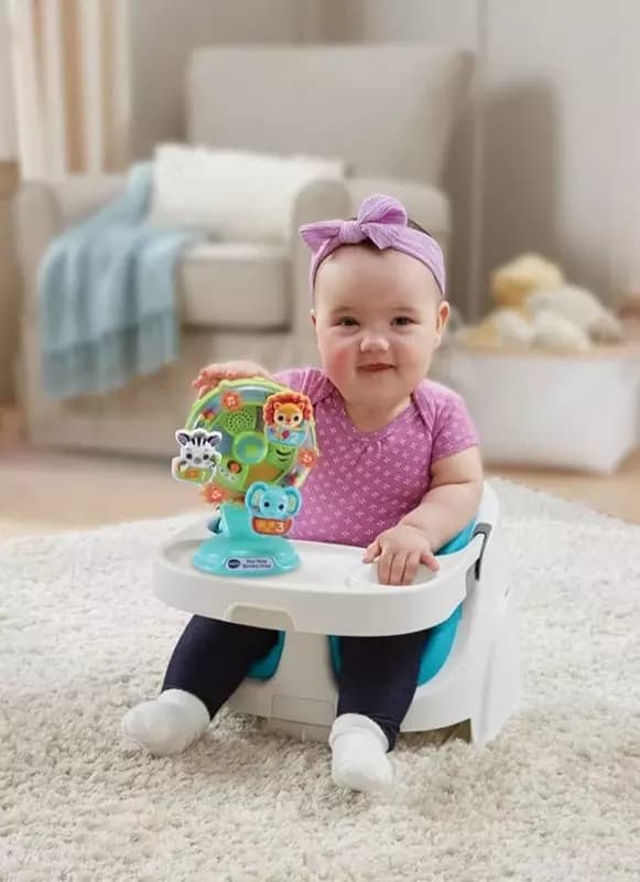 Интерактивная сенсорная игрушка "Vtech" Учись с животными, 6м+, батарейки тип ААА, фразы и звуки, (NEW) — 2
