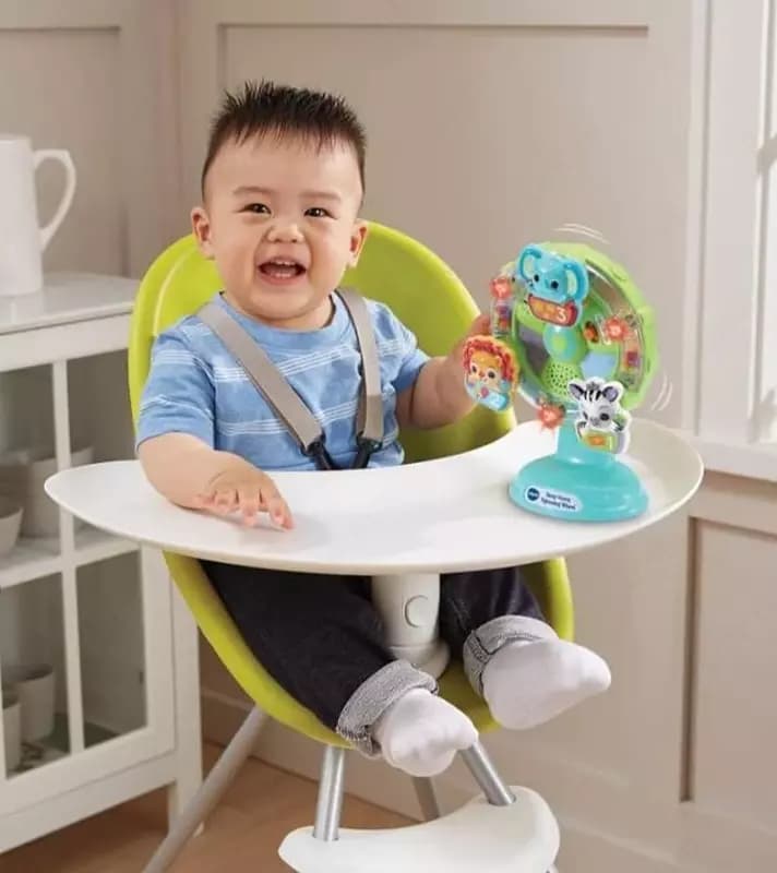 Интерактивная сенсорная игрушка "Vtech" Учись с животными, 6м+, батарейки тип ААА, фразы и звуки, (NEW) — 3