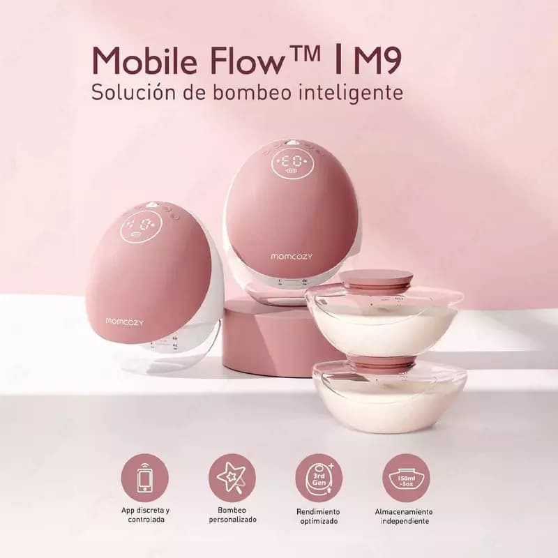 Электронный Молокоотсос Leche Materna M9 Doble Momcozy — 5