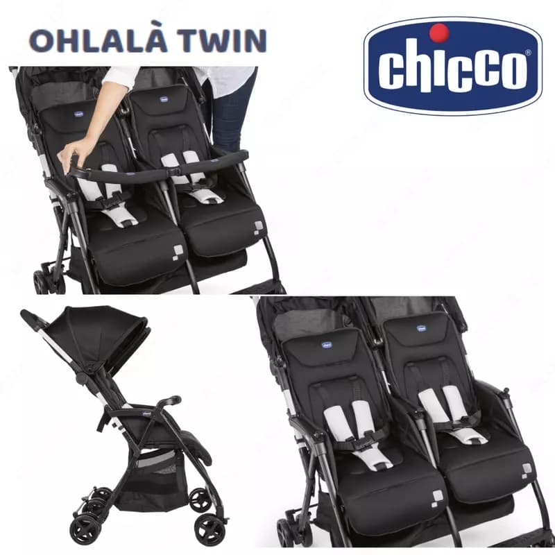 Коляска Chicco OHLALÀ TWIN - для двоих деток — 6