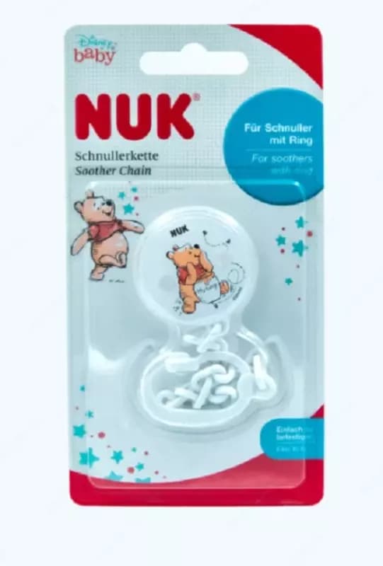 Nuk Клипса для фиксации пустышки Winnie the Pooh — 1