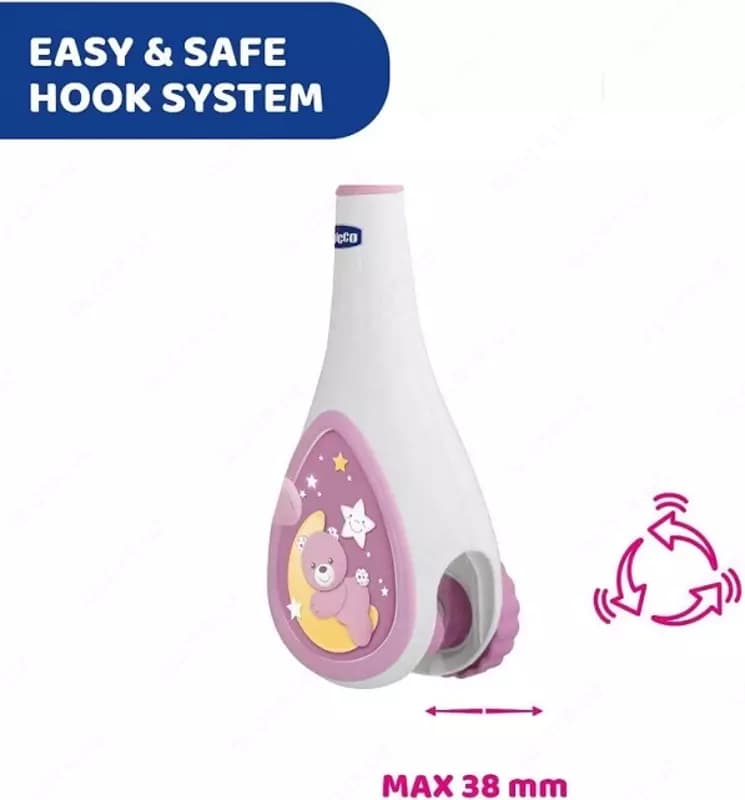 Мобиль на детскую кроватку Chicco NEXT2DREAMS PINK, арт.CH076271 — 3