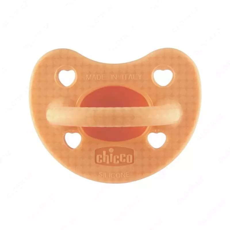 Соска-пустышка PHYSIOFORMA LUXE SIL, SOOTHER 2-6m 1PCS, ORANGE, арт.CH73011-36 — 1