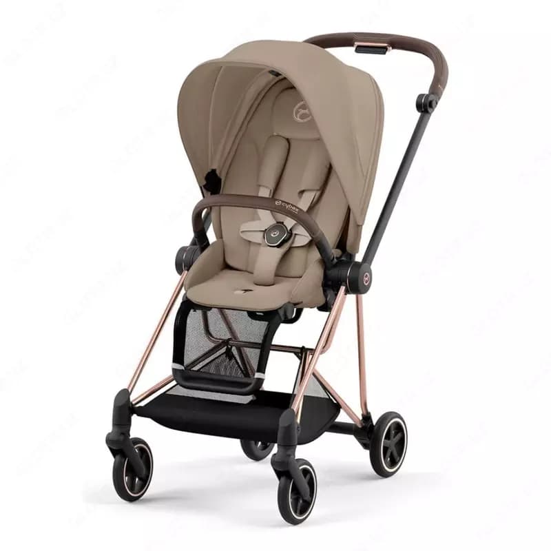 Прогулочная коляска Cybex Mios V3 Cozy Beige, Рама Rose Gold — 1