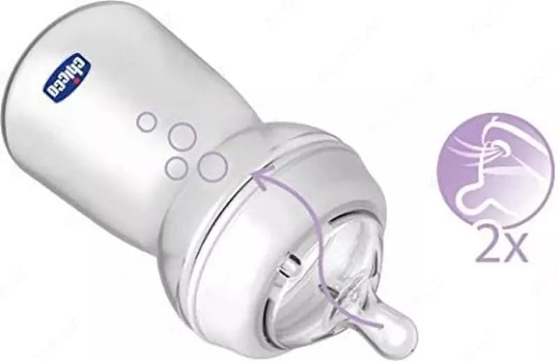 Соска для бутылочки NATURALFEELING TEAT 6M+ FASTFLOW 2PCS, арт. CH81047-20 — 2