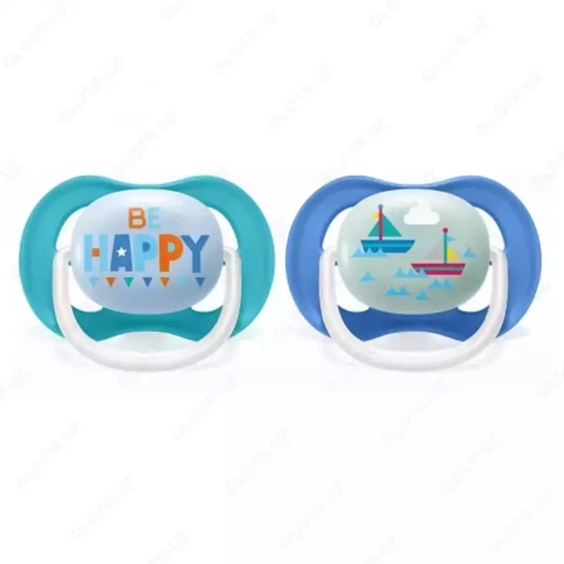 Пустышка Philips Avent ultra air Be happy 6-18 мес. — 2