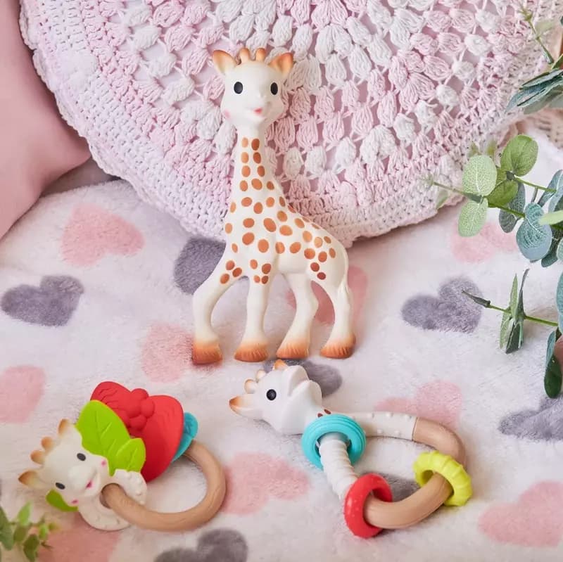 🦒 Погремушка-грызунок Жирафик Sophie — 4