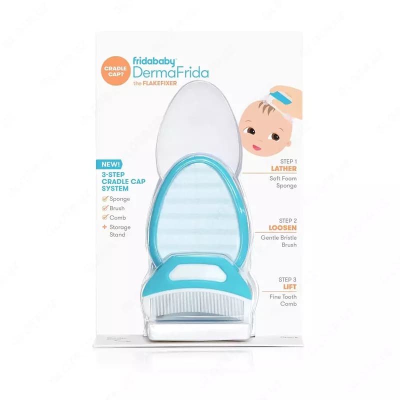 DermaFrida 3-шаговая система очистки от молочных корочек — 1