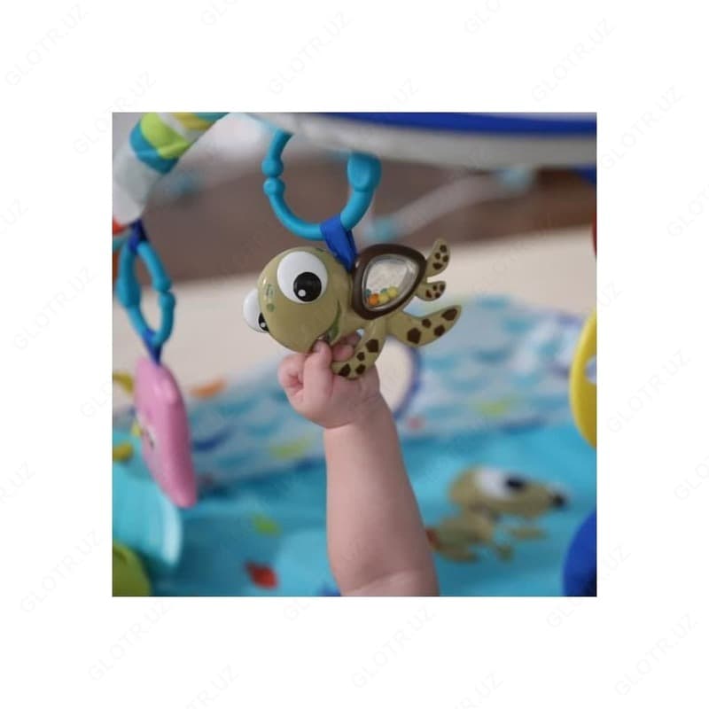 Музыкальный развивающий коврик Disney Baby с подсветкой 🐠 Bright Starts — 4