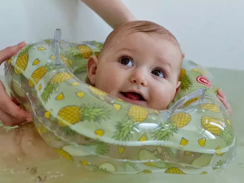 Happy baby (Великобритания) Круг для плавания”AQUAFUN”, 38 см , 0-12 мес — 3