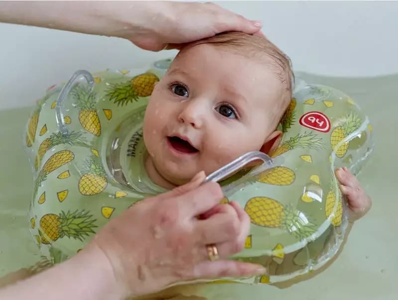 Happy baby (Великобритания) Круг для плавания”AQUAFUN”, 38 см , 0-12 мес — 4