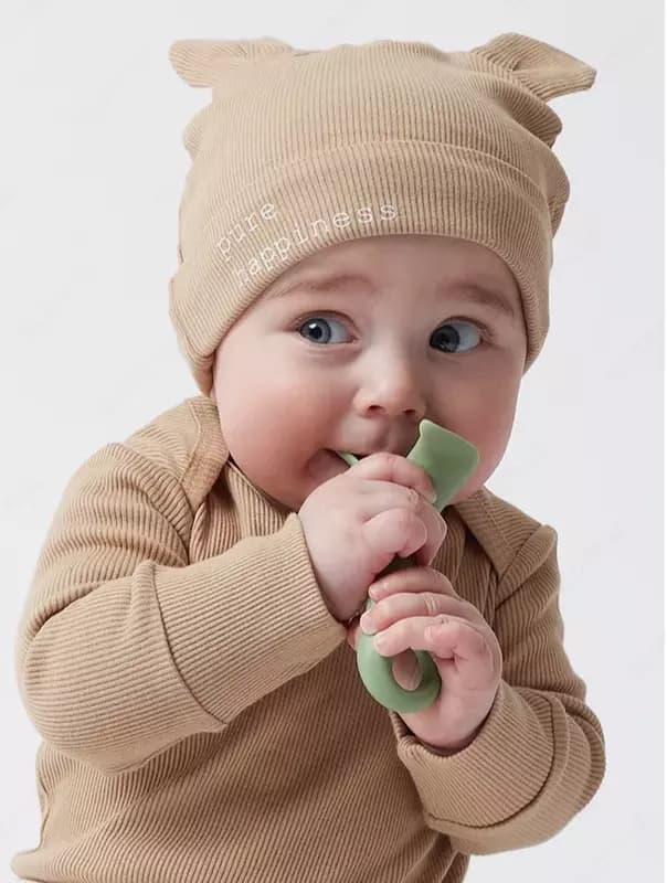 Прорезыватель силиконовый ГОРОШЕК Happy Baby — 4