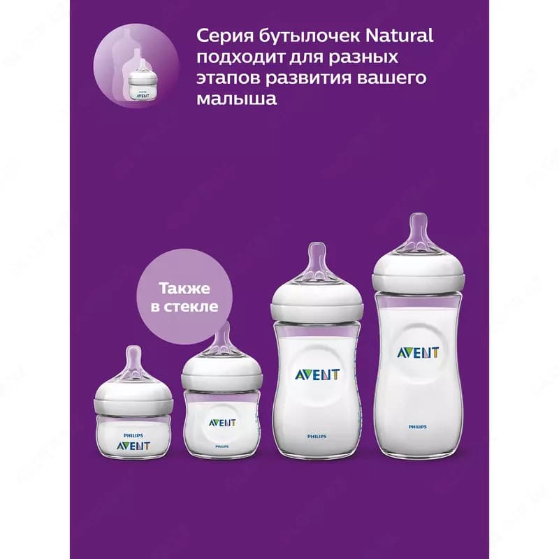Бутылочка Philips Avent Natural2 125мл с 0мес 🍼 — 6