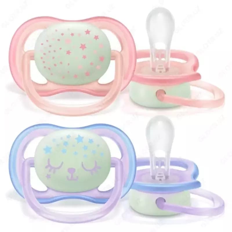AVENT Пустышка ночная серии Ultra Air 0-6 мес. — 2