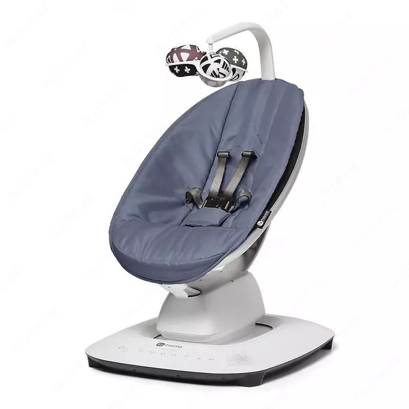 Электронная люлька шезлонг 4moms mamaRoo New Multi-Motion Slate Blue — 1