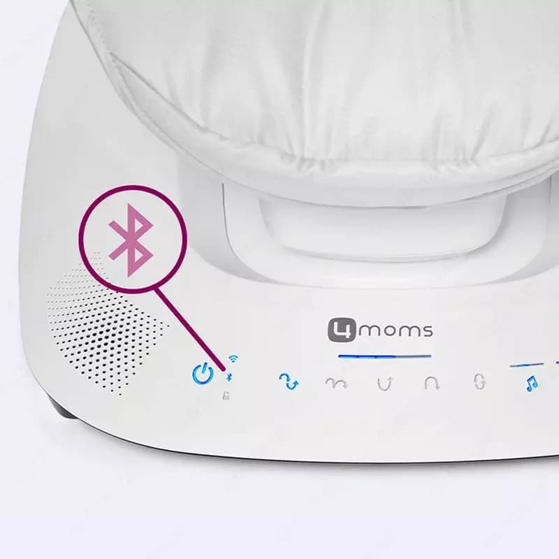 Электронная люлька шезлонг 4moms mamaRoo New Multi-Motion Slate Blue — 8