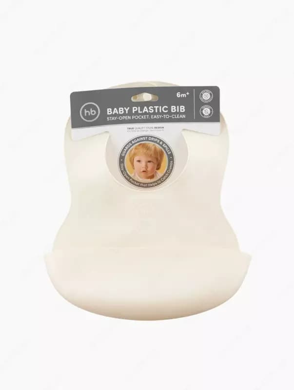 Нагрудный фартук пластиковый (milky, 16000) — 2