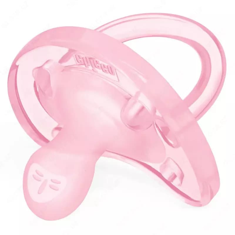Соска–пустышка PHYSIOFORMA SOFT PINK 0-6m SIL 1PC, арт.CH027111 — 1