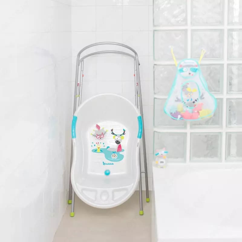 Детская ванночка Ergo-fun Babymoov с подставкой (Франция) 2в1 — 2