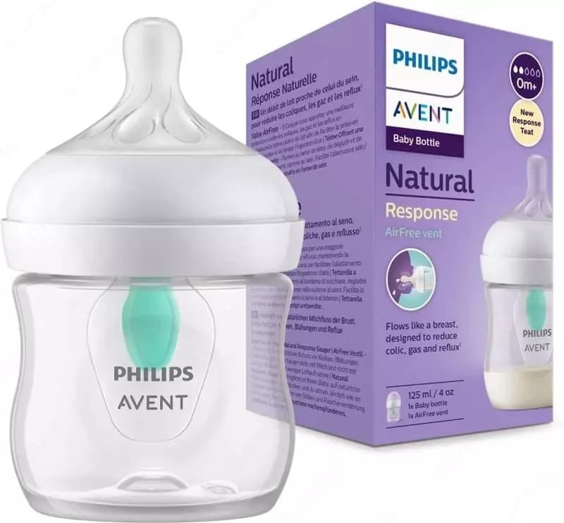Бутылочка для кормления Philips Avent серии Natural (0m+, 125 ml) — 2