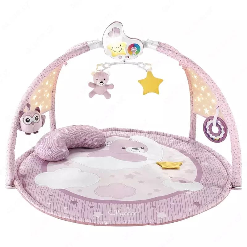 Детский игровой коврик Chicco ENJOY COLORS GYM PINK, арт.CH09866-10 — 1