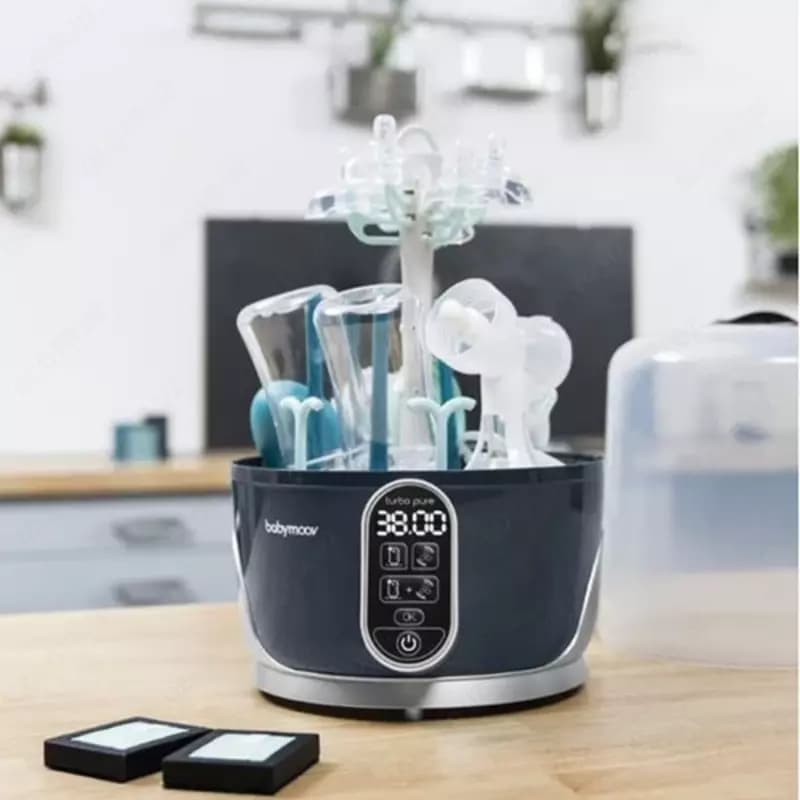 Babymoov Стерилизатор и сушка для бутылочек, Turbo Pure 2 в 1 (Франция) — 3