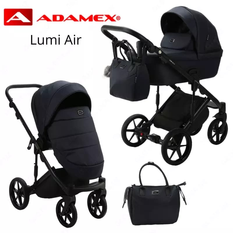 Коляска Lumi Air от ADAMEX 🇵🇱 3 в 1, Польша — 1